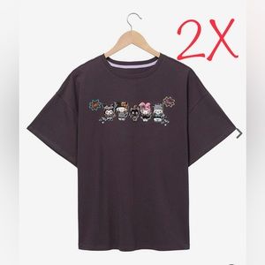 2X Sanrio Hello Kitty & Friends Halloween Outfits Women's T-Shirt